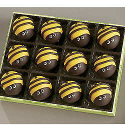 12 Bumblebee Truffles Gift Box