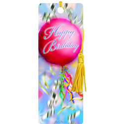 3D Happy Birthday Bookmark