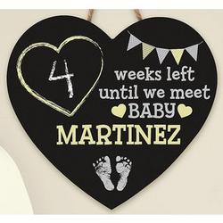 Personalized Can't Wait for Baby Chalkboard