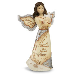 Expressions of Sympathy for Loss of a Sister Angel Figurine