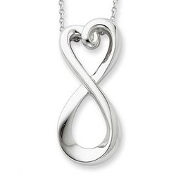 Sterling Silver Infinite Love Necklace