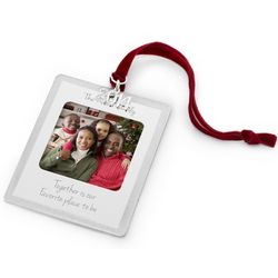 2014 Classic Engraved Picture Frame Christmas Ornament