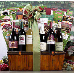 The Half-Dozen California Wine Collection Gift Basket