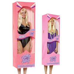 Doll in a Box Costume for Adults
