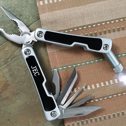 Personalized Multi Tool Pliers and Light