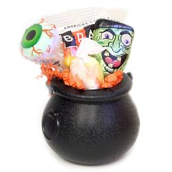 Halloween Cauldron Candy Favor