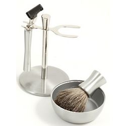Close Shave Stainless Steel Shaving Set