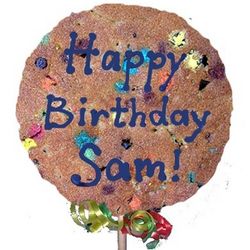Personalized Giant Cookie Pop