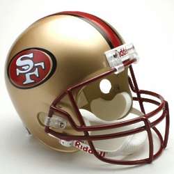 San Francisco 49ers Riddell Deluxe Replica Helmet