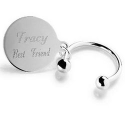 Personalized Tiffany-Style Key Chain