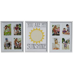 3-Piece You Are My Sunshine Collage Picture Frame