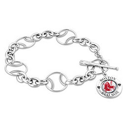 Boston Red Sox Spinning Logo Bracelet