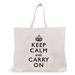 Keep Calm & Carry On Tote