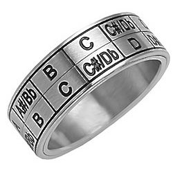 Musical Transposition Ring