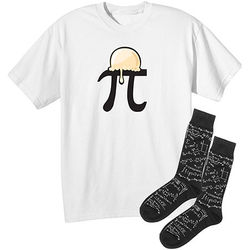 Pi a'La Mode Womens T-Shirt and Socks