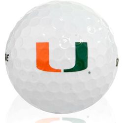 Miami Hurricanes e6 Collegiate Golf Balls
