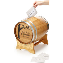 Wedding Wish Personalized Wine Barrel