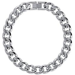 10mm Stainless Steel Chain Bracelet