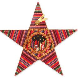 Nativity Star Treetop Ornament