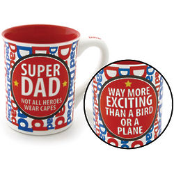Not All Heroes Wear Capes Super Dad Mug
