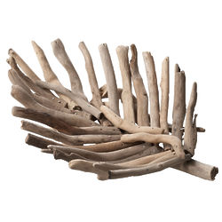Small Natural Driftwood Leaf Tray