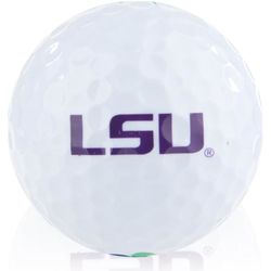 LSU Tigers Power Distance Soft Golf Balls