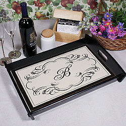 Monogram Personalized Serving Tray