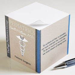 Medical Profession Inspiring Quote Paper Note Cube