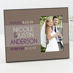 Forever in Love Personalized Picture Frame