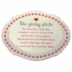 You're Loved Giving Plate