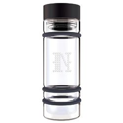 Bumper Gym Infuser Bottle with Silicone Bands