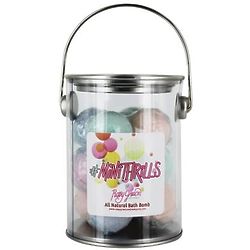 All Natural Mini Thrills Bath Bombs Assorted Gift Bucket