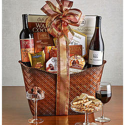 Perfect Pairing Wine and Chocolates Gift Basket