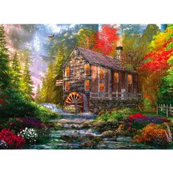 Sunset at the Old Mill 1,000-Piece Puzzle