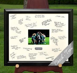 Coach/Team Celebrations Personalized Signature Photo Frame