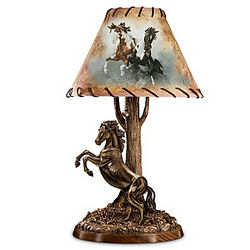 Blazing Glory Western Decorative Lamp