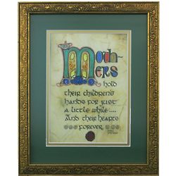 Irish Monastic Mother Blessing Framed Print