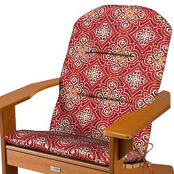 Contessa Crimson Adirondack Chair Cushion