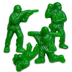 Gummy Green Army Guys - 5 Pounds