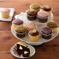 Easter Chocolate-Dipped Cupcakes