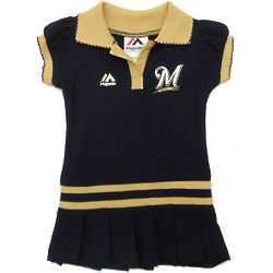 Infant Milwaukee Brewers Polo Dress