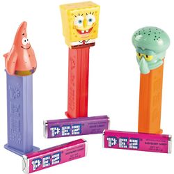 12 Pez SpongeBob and Friends Set