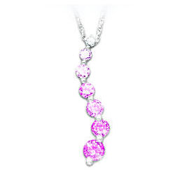 Journey of Hope Breast Cancer Awareness Pendant Necklace