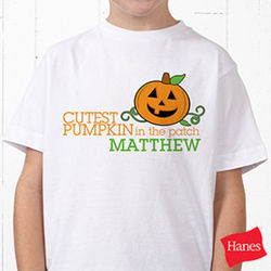 Cutest Pumpkin in the Patch Youth T-Shirt