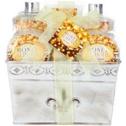 Honey Almond 6-Piece Bath and Body Tin Gift Box