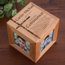 Holy Day Personalized Photo Cube
