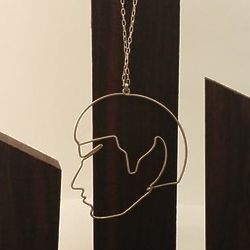 Spock's Profile Necklace