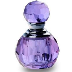 Lavender Vintage Crystal Mini Perfume Bottle