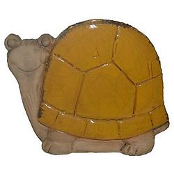 Ceramic Turtle Garden Figurine