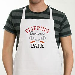Personalized Flipping Awesome Apron